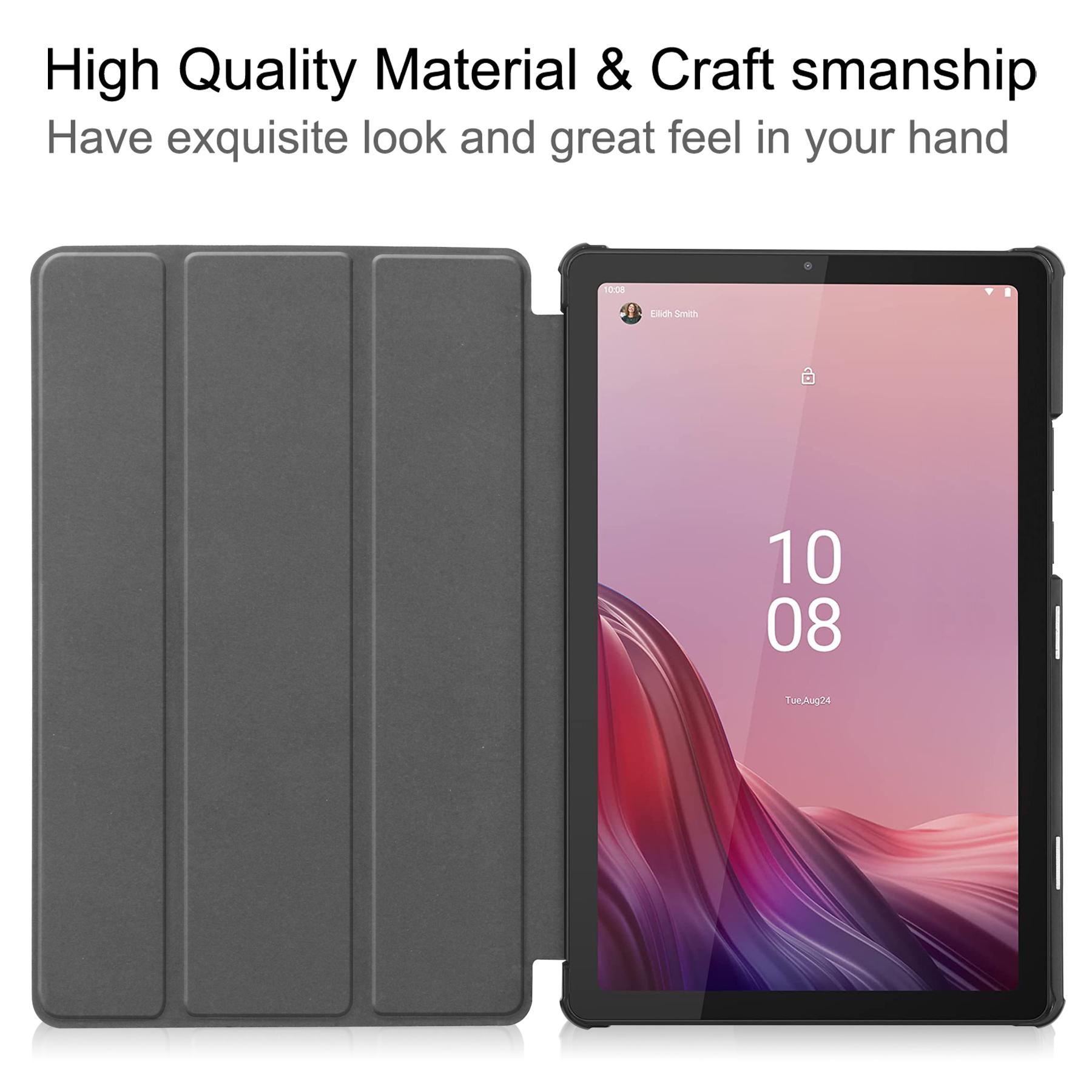 Tri-fold Stand Tablet Case for Lenovo Tab M9 Pattern Printing PU Leather+PC Protective Cover Cat
Tri-fold Stand Tablet Case for Lenovo Tab M9 Pattern Printing PU Leather+PC Protective Cover Cat