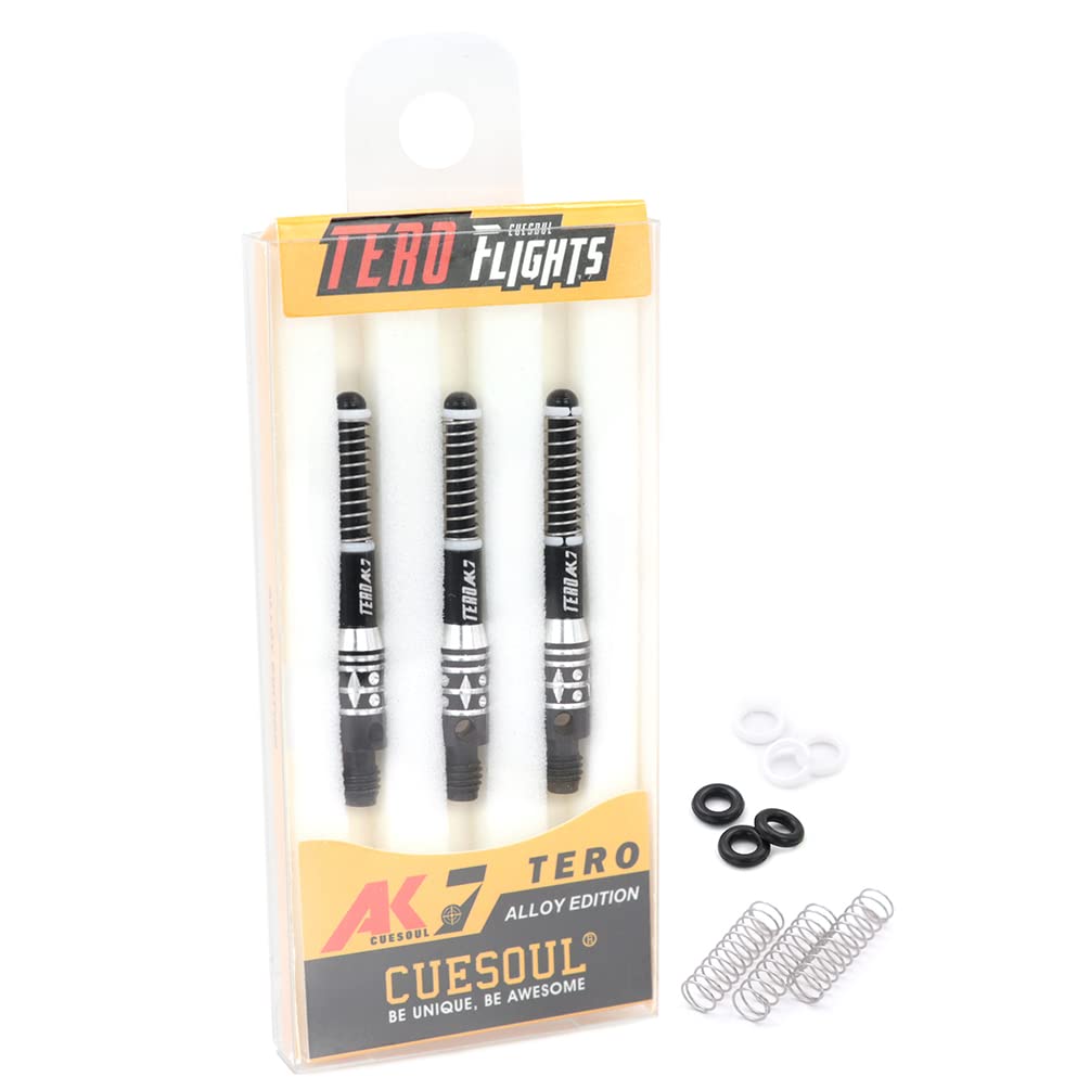 CUESOUL TERO System AK7 Telescopic Aluminum Dart Set of 3 Built-in Shaft, - D37.2mm (CS-AK7L-1D37) чёрный
CUESOUL TERO System AK7 Telescopic Aluminum Dart Set of 3 Built-in Shaft, - D37.2mm (CS-AK7L-1D37) чёрный