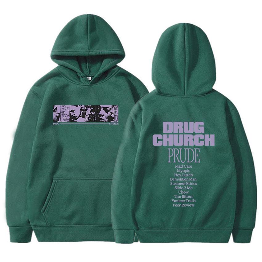 Prude Album Graphic Hoodies Drug Church Sweatshirts Winter Men Women Hooded Sudaderas Con Capucha Print Clothes 2XL
Prude Album Graphic Hoodies Drug Church Sweatshirts Winter Men Women Hooded Sudaderas Con Capucha Print Clothes 2XL