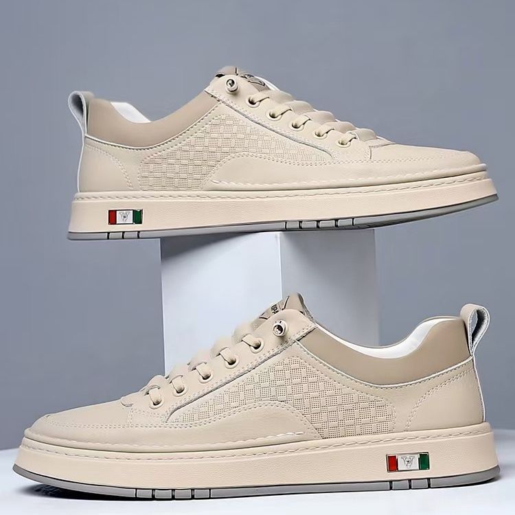 Новые мужские повседневные спортивные туфли в модном корейском стиле с дышащим верхом, универсальная популярная мужская обувь 44 бежевый
Новые мужские повседневные спортивные туфли в модном корейском стиле с дышащим верхом, универсальная популярная мужская обувь 44 бежевый