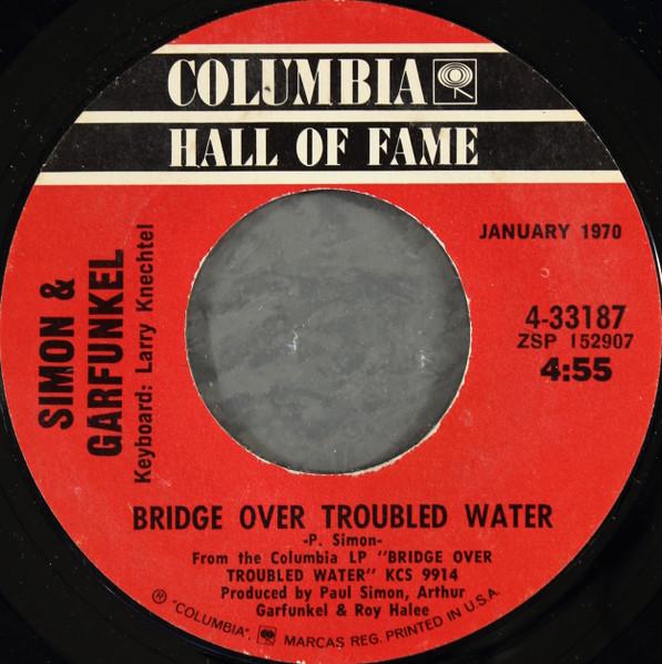 7inch Record SIMON GARFUNKEL Bridge Over Troubled Water Cecili 433187 Columbia US Rock Used
7inch Record SIMON GARFUNKEL Bridge Over Troubled Water Cecili 433187 Columbia US Rock Used