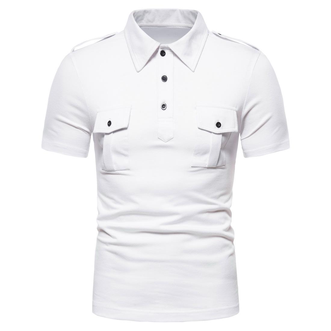 Men s European Lapel Short Sleeve Workwear T-shirt - Summer 2020 Collection, YT056 L
Men s European Lapel Short Sleeve Workwear T-shirt - Summer 2020 Collection, YT056 L