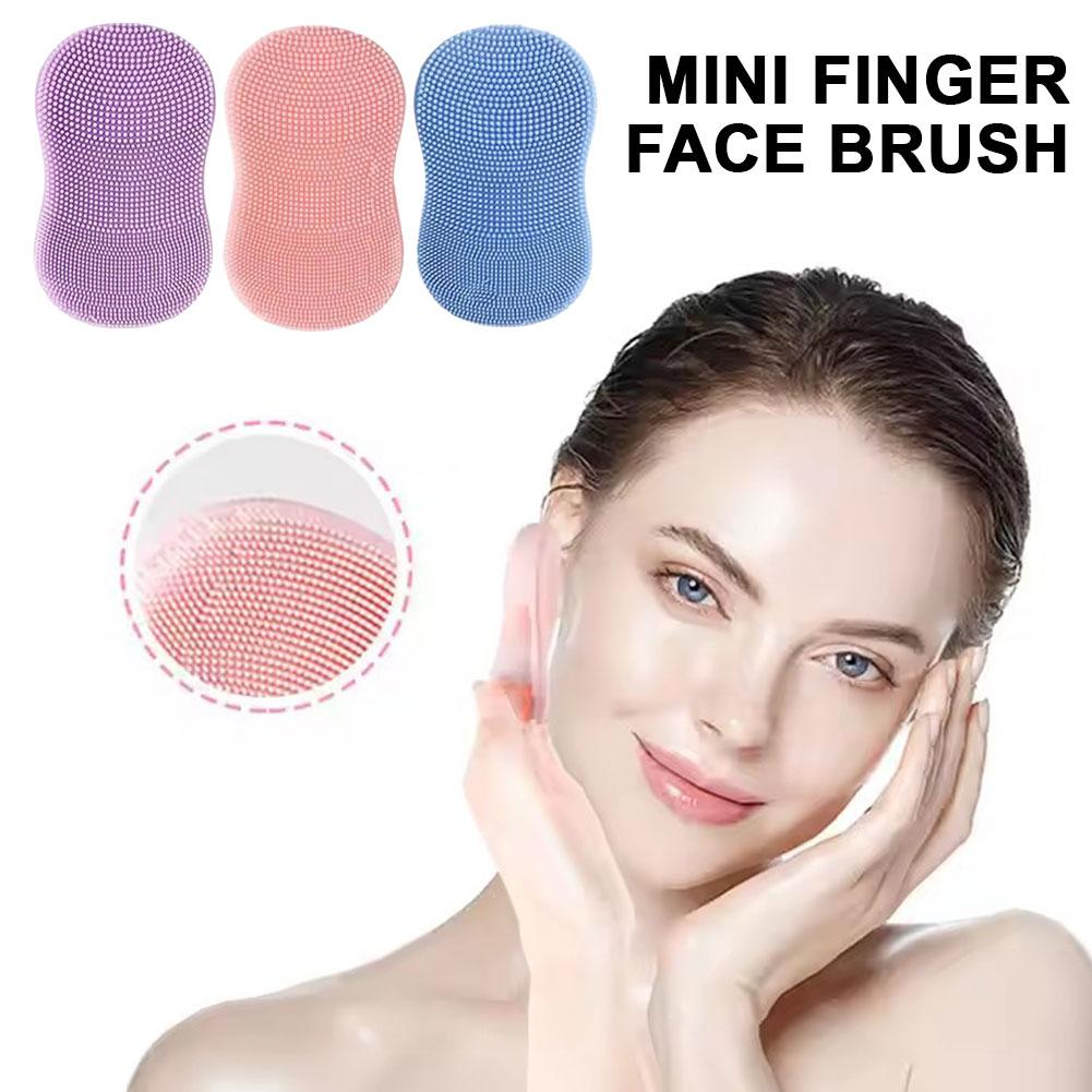 Mini Finger Face Wash Brush Soft Hair Silicone Brush with Cleansing Wash Brush Nose Makeup Remo S5M1
Mini Finger Face Wash Brush Soft Hair Silicone Brush with Cleansing Wash Brush Nose Makeup Remo S5M1