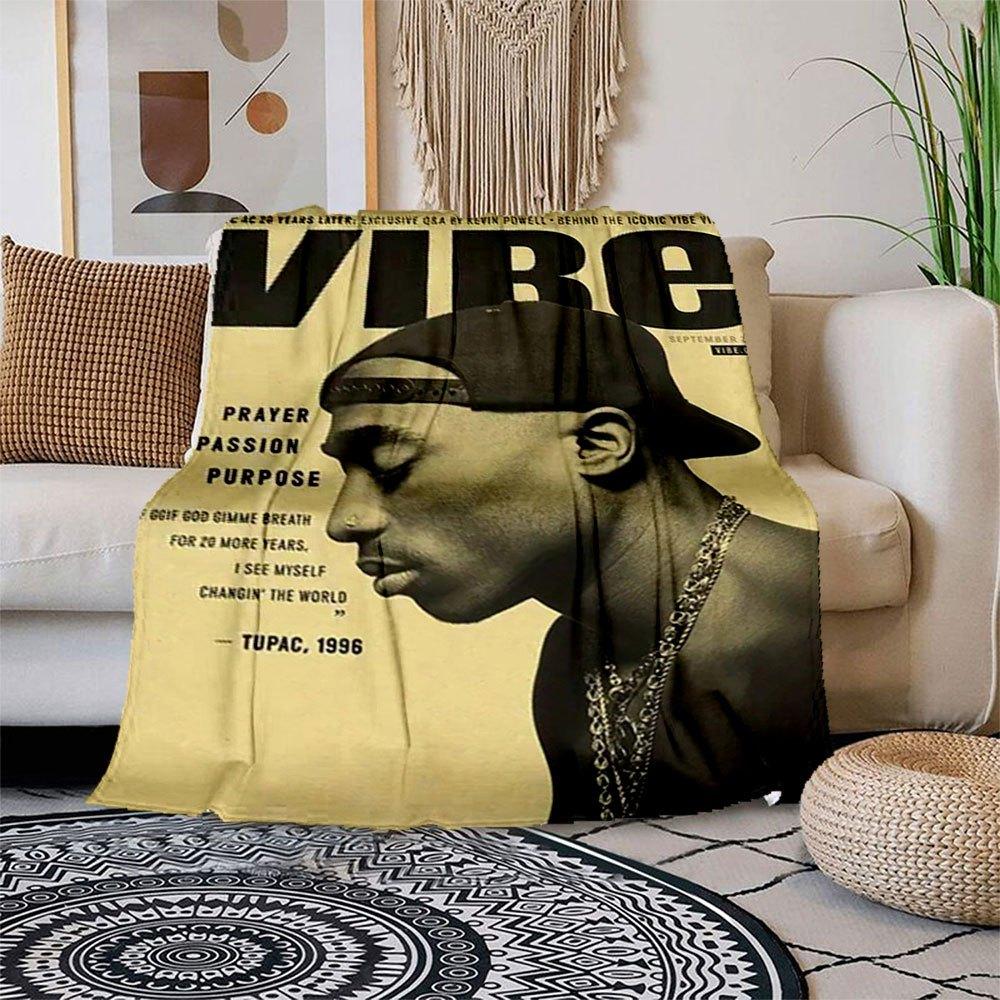 Tupac Shakur Prayer Passion Purpose Poster PrintBlanket Flannel Throw Blanket for Sofa, Bed, Travel, Camping, Office, Couch, Chair, And Bed 150x180cm
Tupac Shakur Prayer Passion Purpose Poster PrintBlanket Flannel Throw Blanket for Sofa, Bed, Travel, Camping, Office, Couch, Chair, And Bed 150x180cm