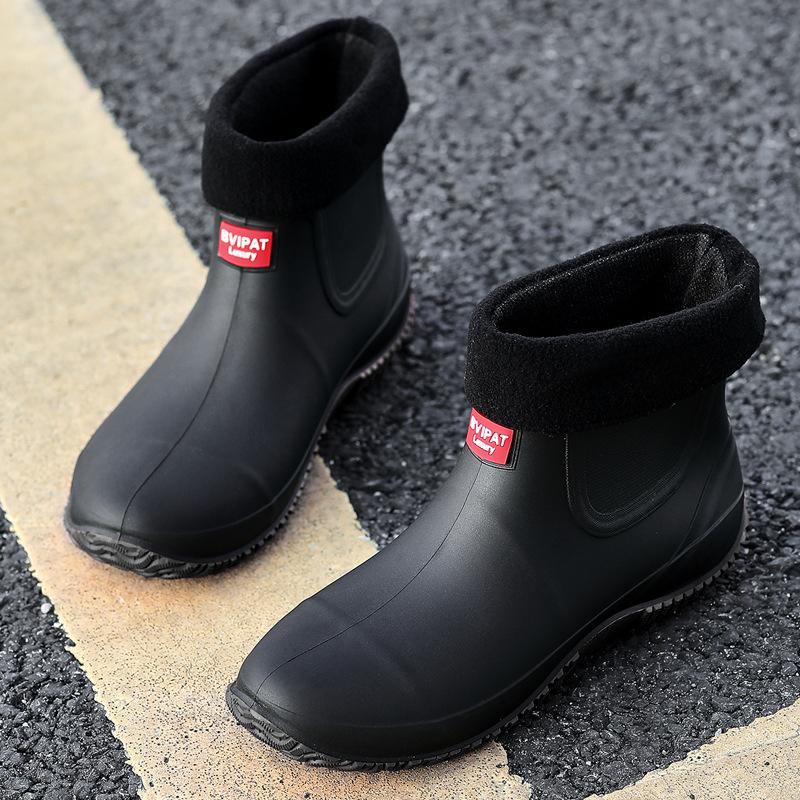 New couple waterproof shoes rain shoes short student rain boots versatile thick-soled wear-resistant non-slip water boots 35
New couple waterproof shoes rain shoes short student rain boots versatile thick-soled wear-resistant non-slip water boots 35