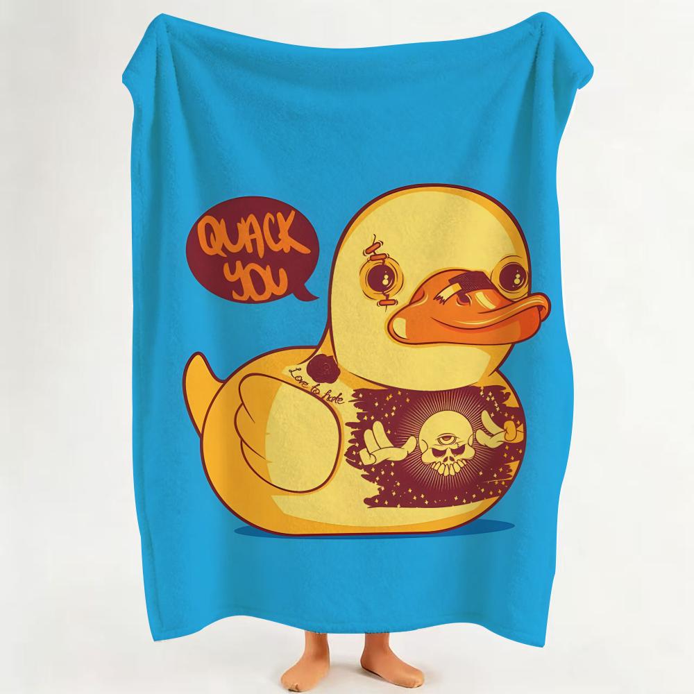 toy E Evil Y Yellow D Duck Throw Flannel Throw Blanket Suitable for Sofa Living Room Bedroom 75cmx90cm
toy E Evil Y Yellow D Duck Throw Flannel Throw Blanket Suitable for Sofa Living Room Bedroom 75cmx90cm