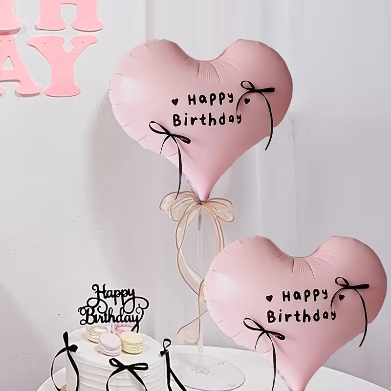 2 Set 20-Inch Vintage Bow Heart Foil Balloons Birthday Party Atmosphere Arrangement Floral Bouquet Decor Festival Photo Props other рожевий
2 Set 20-Inch Vintage Bow Heart Foil Balloons Birthday Party Atmosphere Arrangement Floral Bouquet Decor Festival Photo Props other рожевий