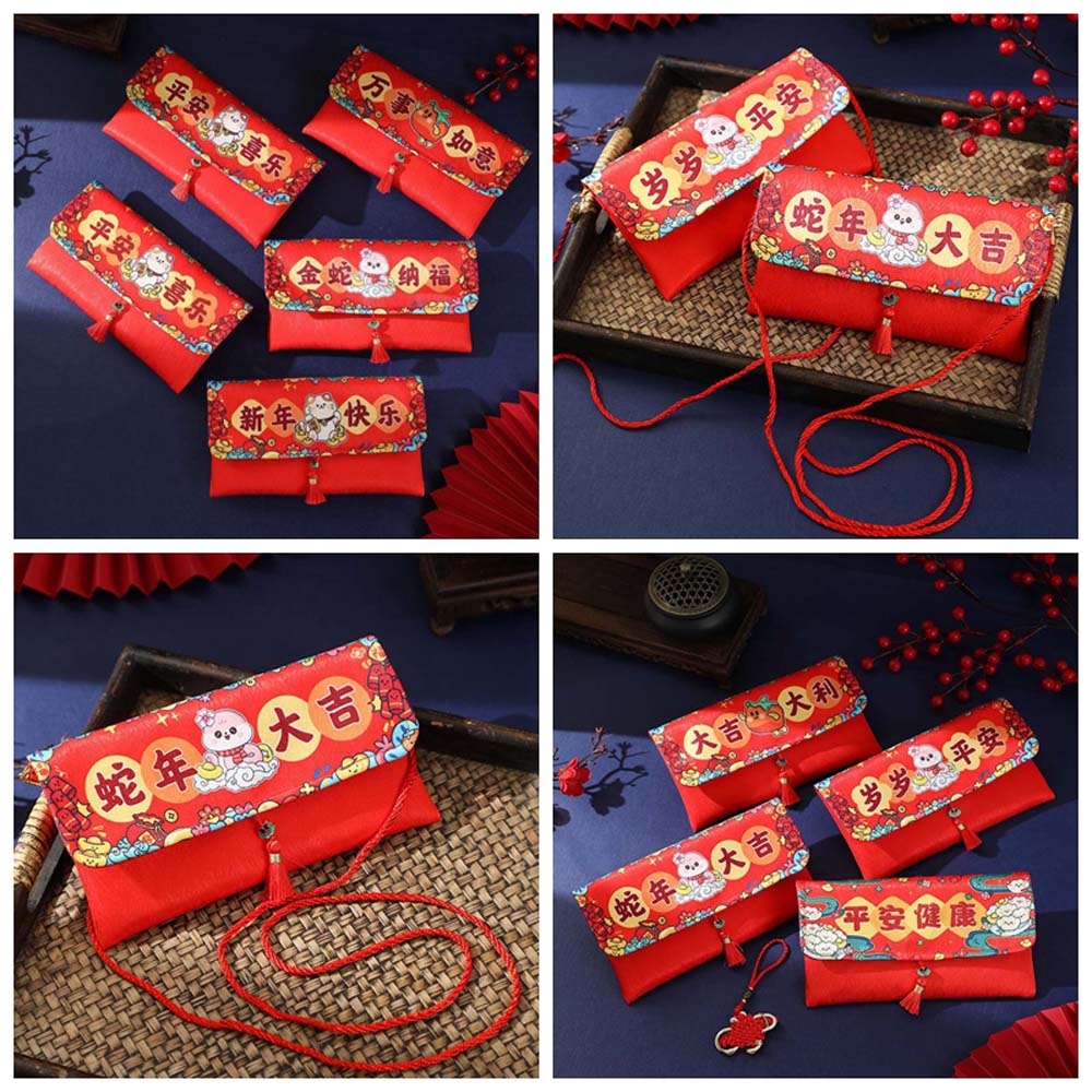 New Year Blessing Words Brocade Red Envelope Brocade Cloth Tassel New Year Money Bag Party Gifts StyleD
New Year Blessing Words Brocade Red Envelope Brocade Cloth Tassel New Year Money Bag Party Gifts StyleD