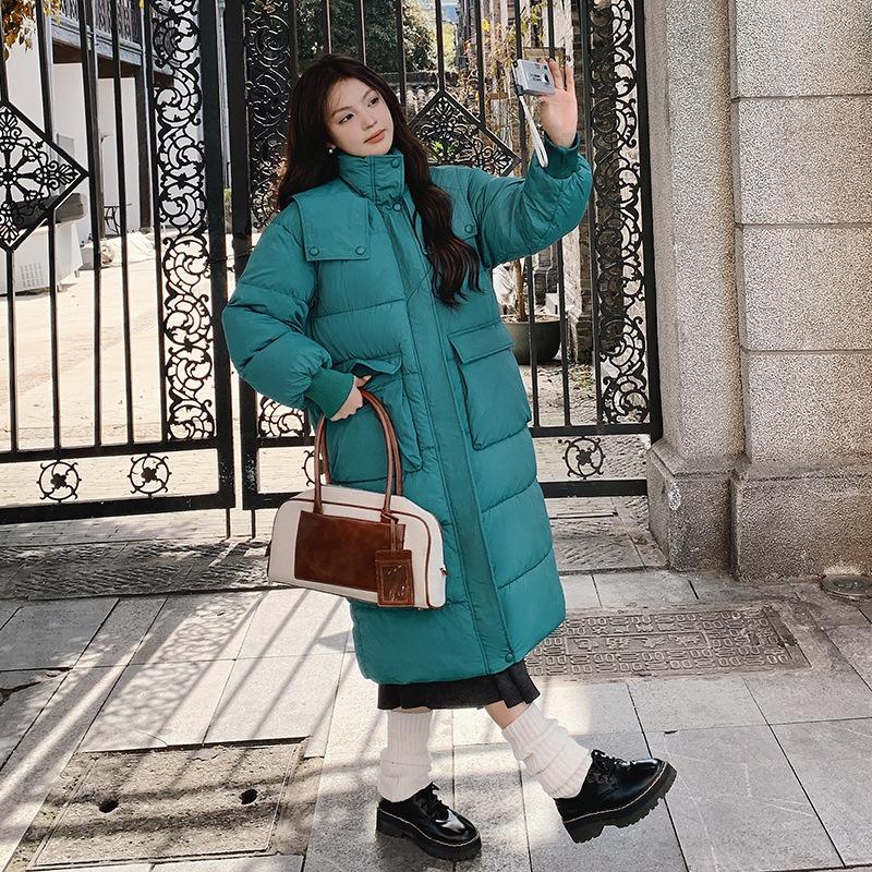 Winter New Cotton Clothes Women s Medium and Long Large Pockets Over the Knee Thickened Loose Navy Collar Cotton Coat XL
Winter New Cotton Clothes Women s Medium and Long Large Pockets Over the Knee Thickened Loose Navy Collar Cotton Coat XL