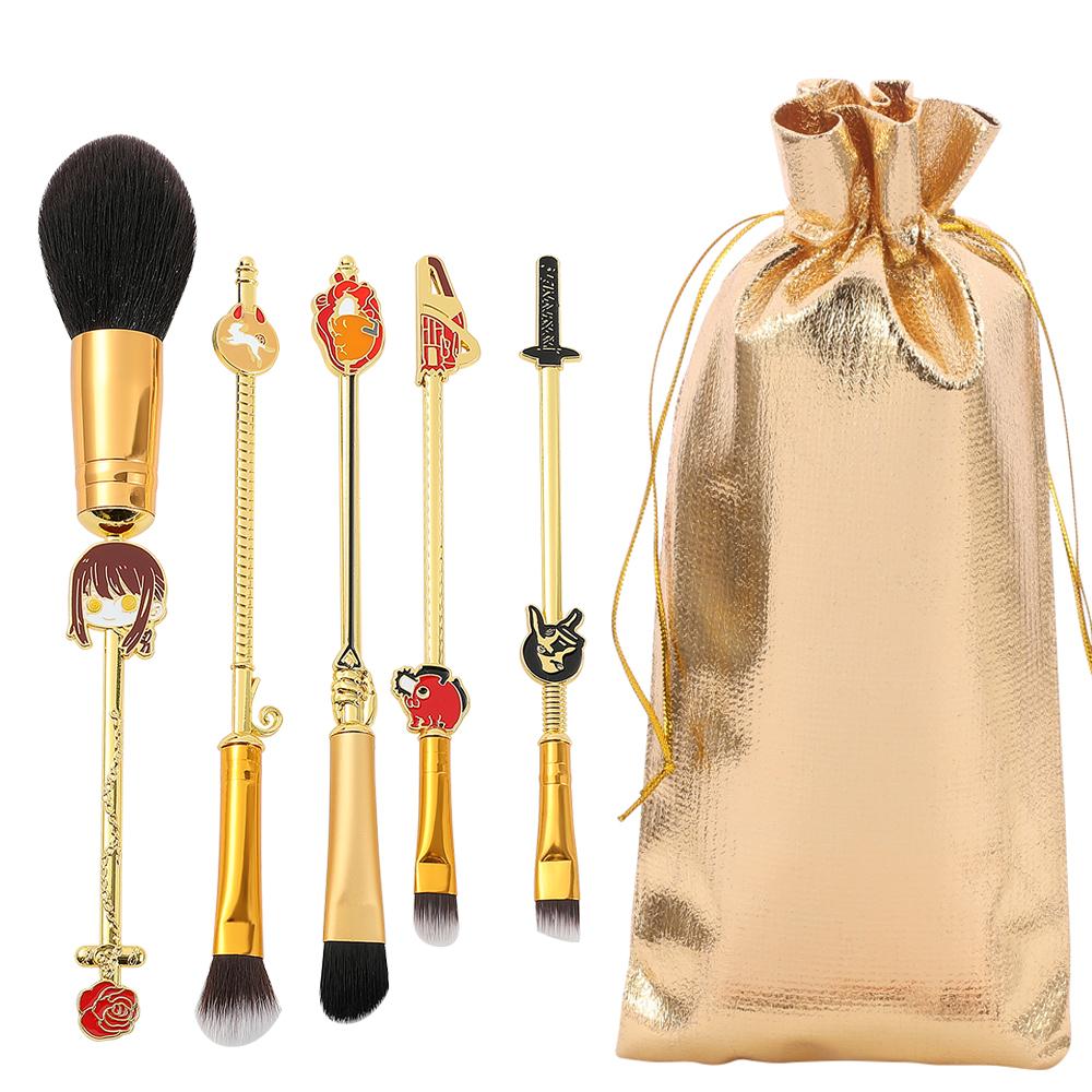 5pcs Anime Chainsaw Man Makeup Brushes Set Gift Pochita Cartoon Powder Eyeshadow Eyebrow Lip Makeup Brush Cosplay Tool
5pcs Anime Chainsaw Man Makeup Brushes Set Gift Pochita Cartoon Powder Eyeshadow Eyebrow Lip Makeup Brush Cosplay Tool