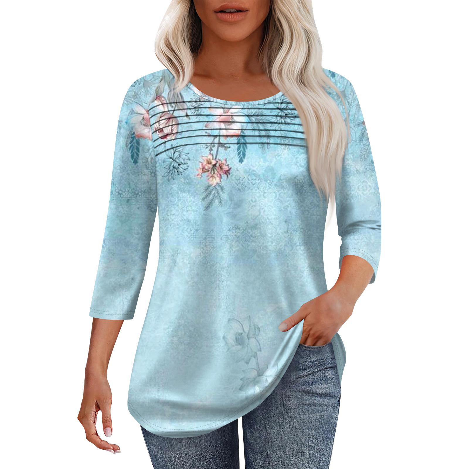 Женская мода круглый вырез горловины плиссированная передняя планка топ рукав 3/4 XXXL
Женская мода круглый вырез горловины плиссированная передняя планка топ рукав 3/4 XXXL