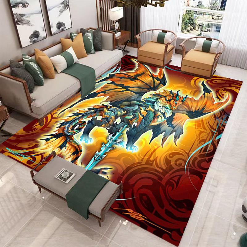 Cool Dragon Area Rug, Large Washable Floor Mat for Kids Bedroom & Living Room Decor, Non-Slip Tea Table Carpet, 1PC 40x60cm
Cool Dragon Area Rug, Large Washable Floor Mat for Kids Bedroom & Living Room Decor, Non-Slip Tea Table Carpet, 1PC 40x60cm