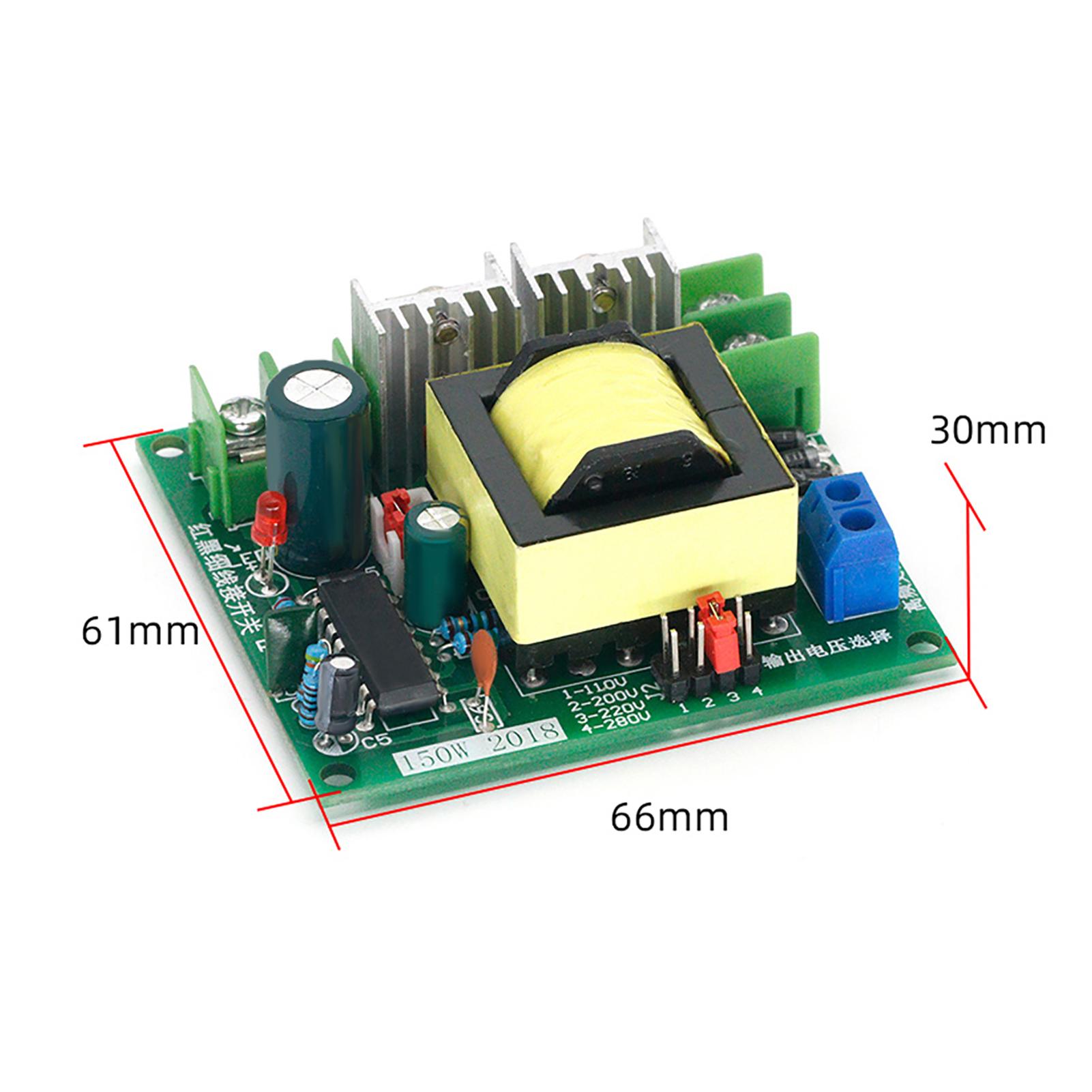 Інвертор живлення 150 Вт Модуль підвищення постійної напруги до змінної DC12V до 110V 220V Конвертер Підвищувальний інвертор Регулятор напруги різнокольоровий
Інвертор живлення 150 Вт Модуль підвищення постійної напруги до змінної DC12V до 110V 220V Конвертер Підвищувальний інвертор Регулятор напруги різнокольоровий