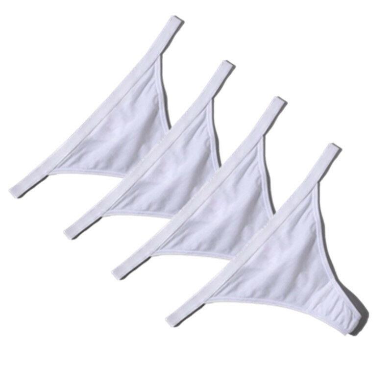 4 упаковки женских однотонных хлопковых стрингов-стрингов, бесшовные трусики, сексуальное нижнее белье, бикини M
4 упаковки женских однотонных хлопковых стрингов-стрингов, бесшовные трусики, сексуальное нижнее белье, бикини M