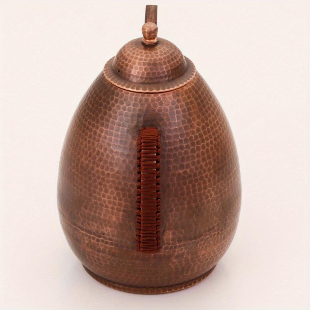 Чайник из чистой меди Ручной работы Утолщенный медный котелок Чайник и чайный сервиз Чайник для заваривания чая Кипящая вода Медный котелок dark brown
Чайник из чистой меди Ручной работы Утолщенный медный котелок Чайник и чайный сервиз Чайник для заваривания чая Кипящая вода Медный котелок dark brown