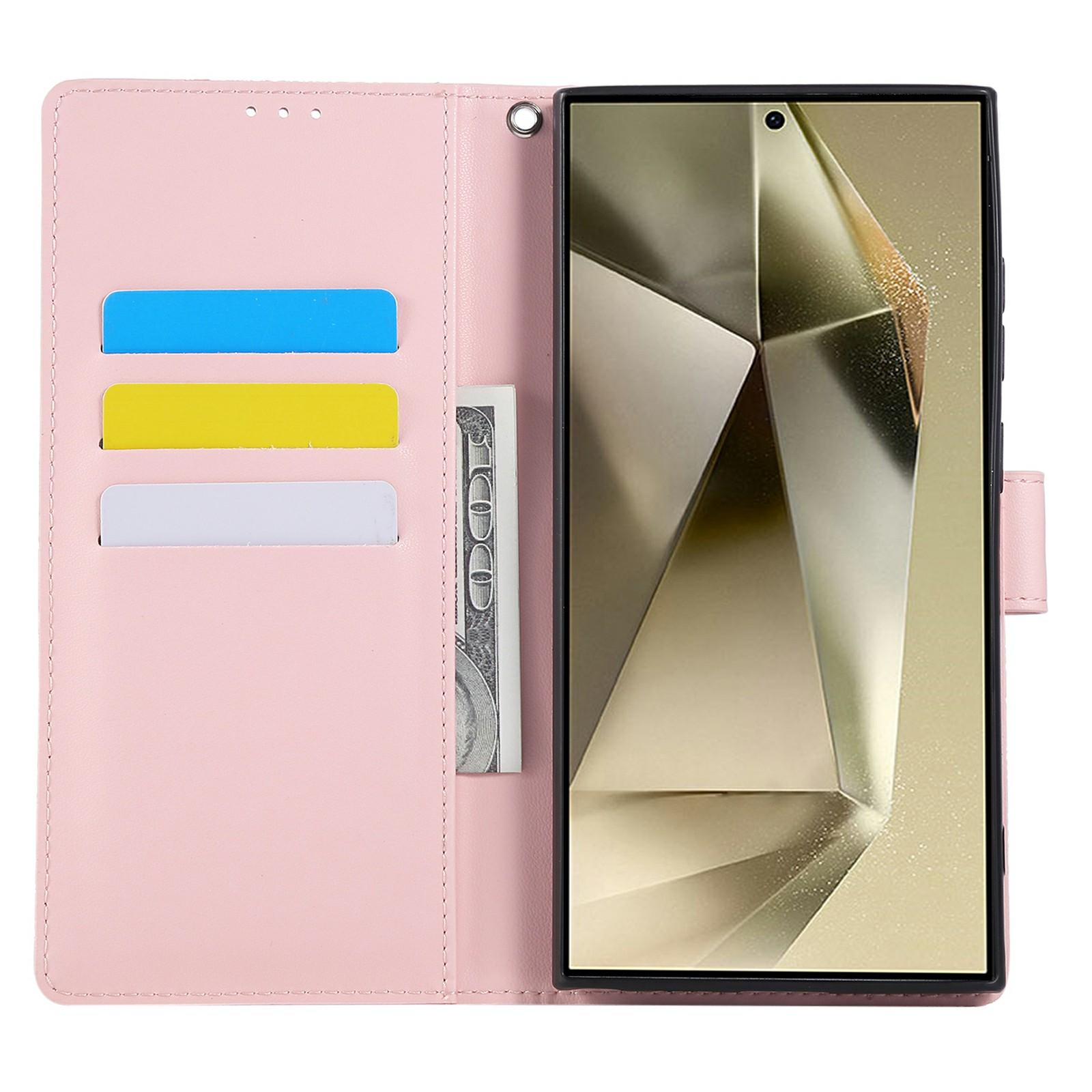 For Samsung Galaxy S24 Ultra Case Rose Flower PU Leather Wallet Phone Cover with 3 Card Slots Blue
For Samsung Galaxy S24 Ultra Case Rose Flower PU Leather Wallet Phone Cover with 3 Card Slots Blue