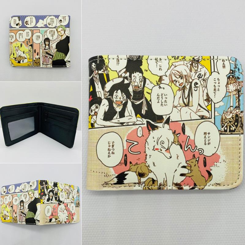 Короткий гаманець One Piece Luffy & Zoro Unisex із PU шкіри та монетниця wallet
Короткий гаманець One Piece Luffy & Zoro Unisex із PU шкіри та монетниця wallet