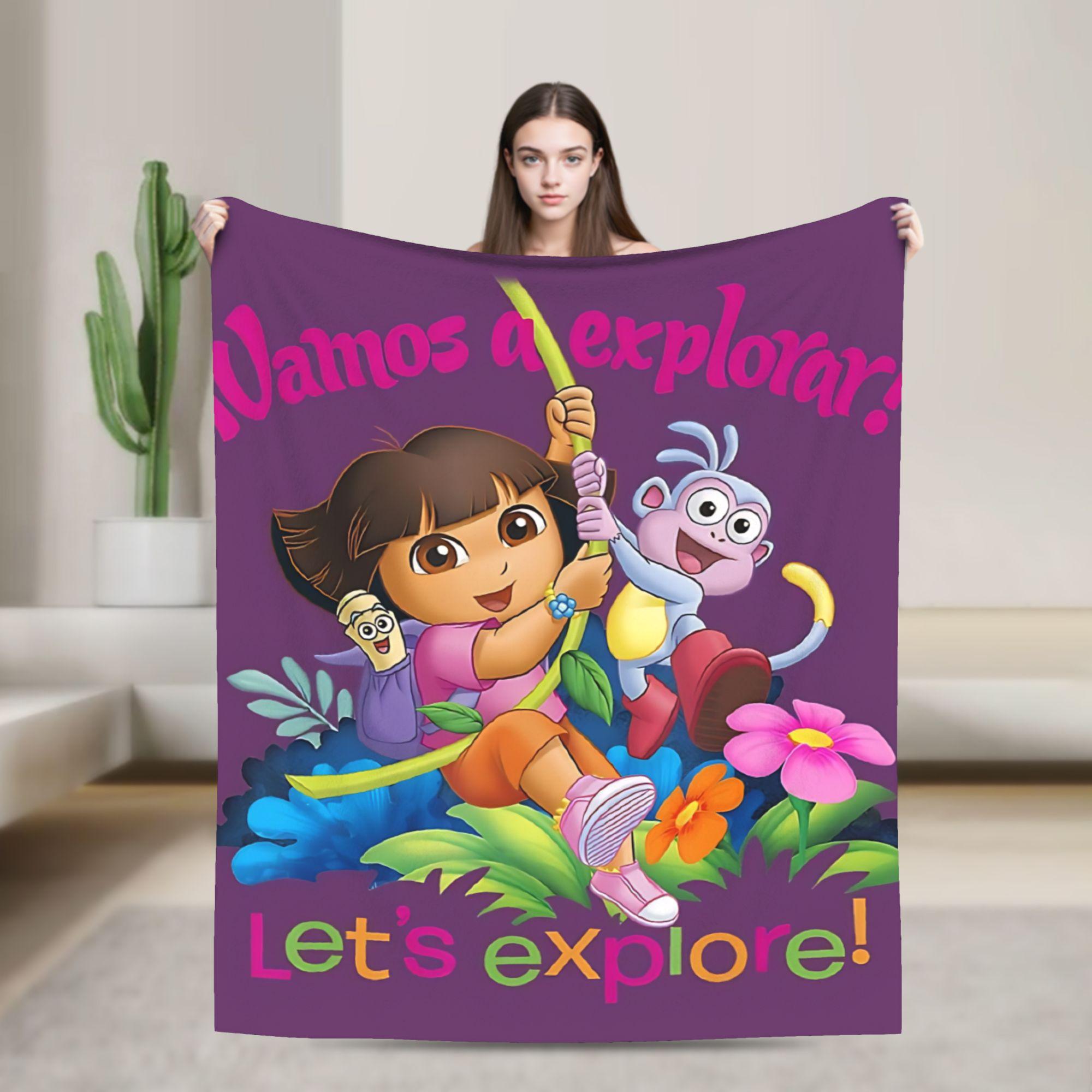 Super Warm Blanket Decorative Dora The Explorer Bedding Throws Flannel Bedspread For Couch Chair Sofa Bed Sofa Bed Cover 75x90cm
Super Warm Blanket Decorative Dora The Explorer Bedding Throws Flannel Bedspread For Couch Chair Sofa Bed Sofa Bed Cover 75x90cm