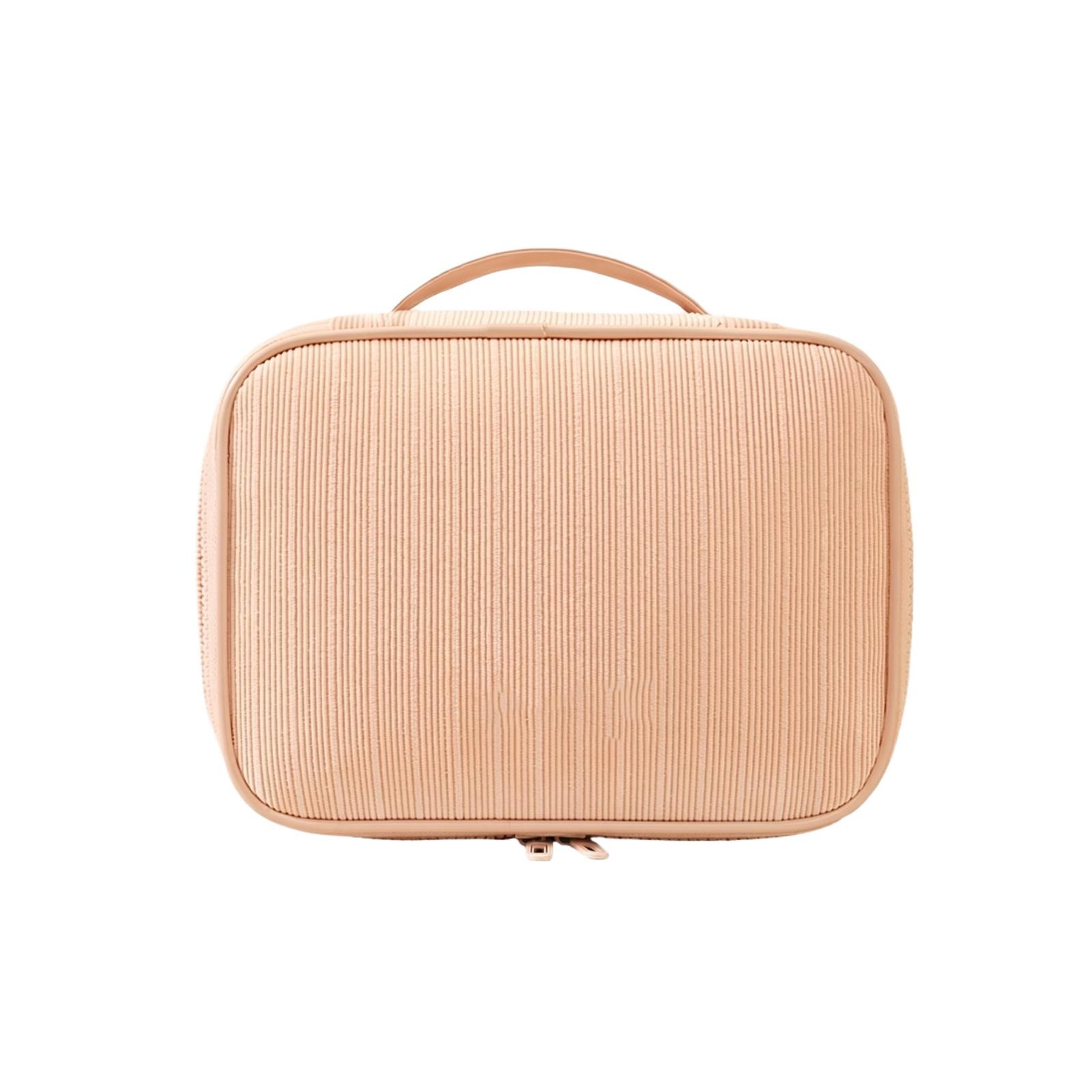 Portable Travel Makeup Bag Large Capacity Cosmetic Organizer Case with Handle Durable Zipper Closure Lightweight Storage Pouch for Toiletries one size розовый
Portable Travel Makeup Bag Large Capacity Cosmetic Organizer Case with Handle Durable Zipper Closure Lightweight Storage Pouch for Toiletries one size розовый