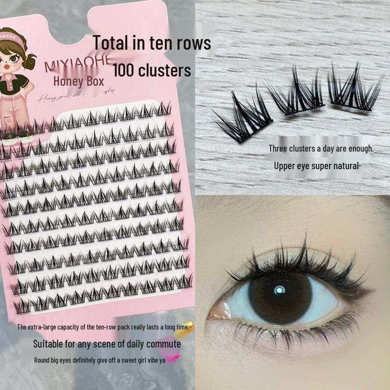 Soft & Cute Big-Eyed Dog Look: Natural, Clear, Innocent Daily Eyelash Clusters for an Enlarged Eye Effect
Soft & Cute Big-Eyed Dog Look: Natural, Clear, Innocent Daily Eyelash Clusters for an Enlarged Eye Effect
