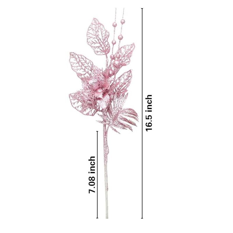 1/3Pcs 43CM Artificial Glitter Berry Flower Branch Christmas Decoration Christmas Tree Decoration for Home Decor Party Supplies 1Pcs рожевий
1/3Pcs 43CM Artificial Glitter Berry Flower Branch Christmas Decoration Christmas Tree Decoration for Home Decor Party Supplies 1Pcs рожевий