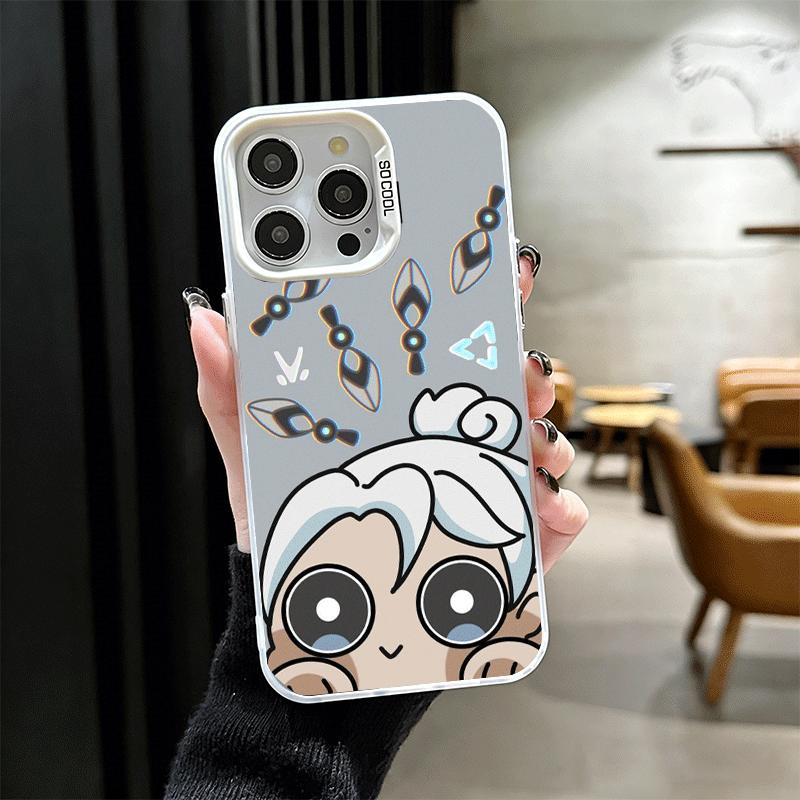 V-Valorant Cute Catoon Soft Phone Case for iPhone 15 16 17 Pro Max 17Air 16E 14 Plus 13 12 Mini Shockproof Cover Back Shell iPhone 14 ProMax
V-Valorant Cute Catoon Soft Phone Case for iPhone 15 16 17 Pro Max 17Air 16E 14 Plus 13 12 Mini Shockproof Cover Back Shell iPhone 14 ProMax