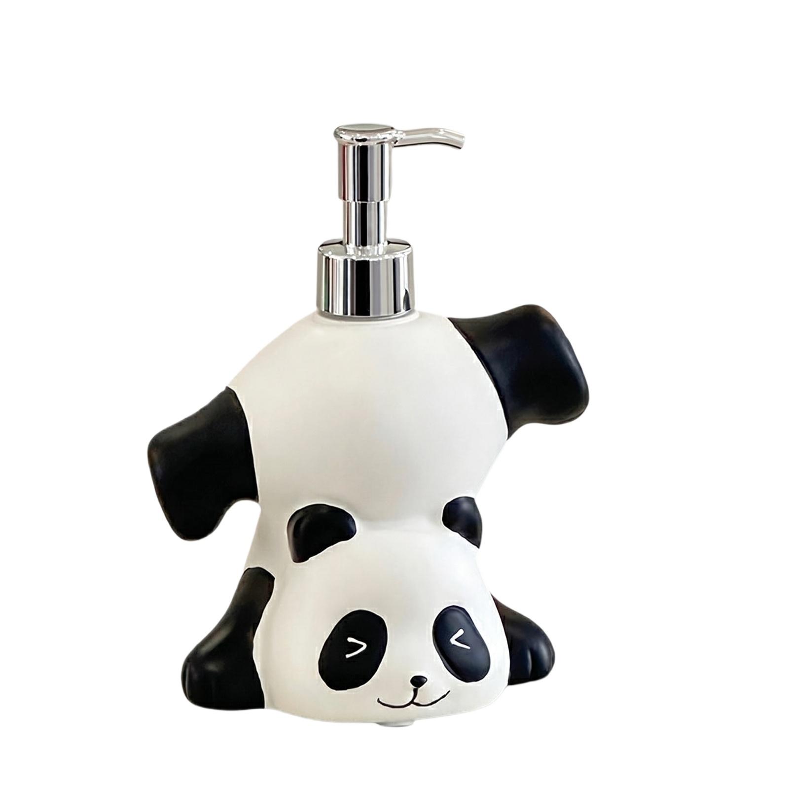 Creative Panda Shaped Soap Dispenser Bottle Decorative Refillable Liquid Soap Container for Bathroom Kitchen Countertop Use one size
Creative Panda Shaped Soap Dispenser Bottle Decorative Refillable Liquid Soap Container for Bathroom Kitchen Countertop Use one size
