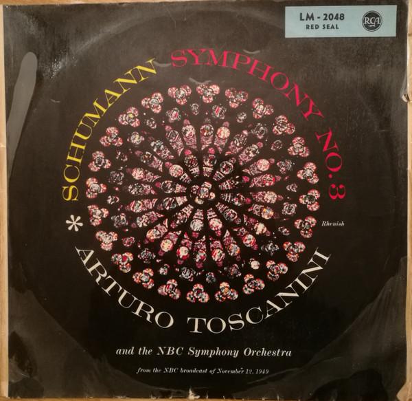 LP Record ARTURO TOSCANINI, NBC SYMPHONY ORCH - Schumann Symphony No. 3 LM2048 RCA Red Seal Germany Classical Used
LP Record ARTURO TOSCANINI, NBC SYMPHONY ORCH - Schumann Symphony No. 3 LM2048 RCA Red Seal Germany Classical Used