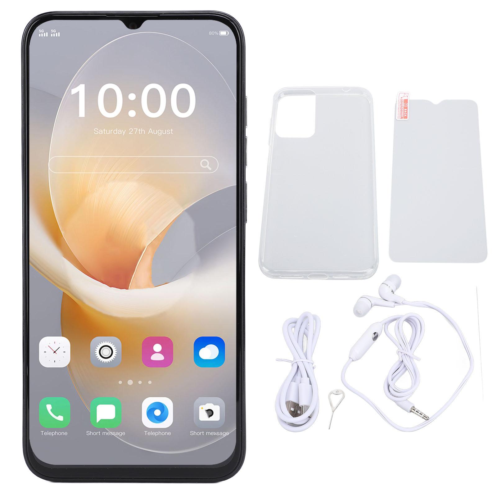 Розблокований мобільний телефон 4G Dual SIM Dual Standby 6,2-дюймовий HD-екран ОЗП 4 ГБ ПЗП 64 ГБ 13+32 МП Смартфон Black
Розблокований мобільний телефон 4G Dual SIM Dual Standby 6,2-дюймовий HD-екран ОЗП 4 ГБ ПЗП 64 ГБ 13+32 МП Смартфон Black