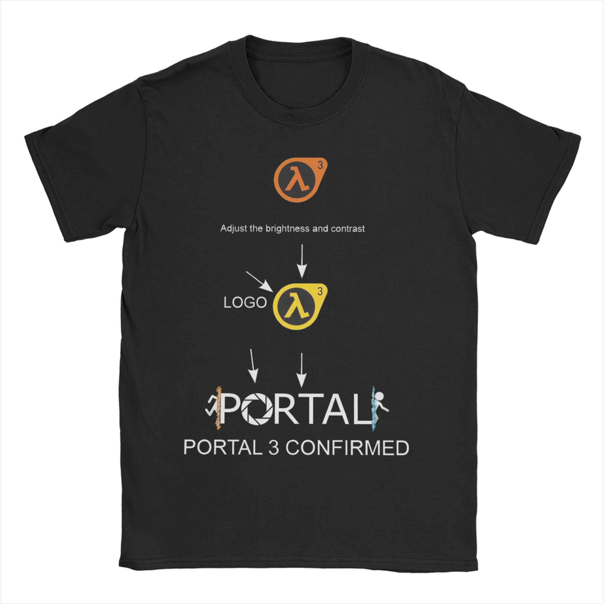 Leisure Half Life 3 Confirmed TShirt for Unisex Women Round Collar Cotton T Shirts Short Sleeve Tee Shirt New Arrival Tops 3XL
Leisure Half Life 3 Confirmed TShirt for Unisex Women Round Collar Cotton T Shirts Short Sleeve Tee Shirt New Arrival Tops 3XL