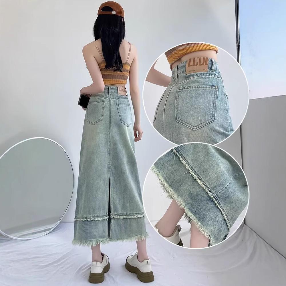 Women s High-Waist A-Line Fringe Denim Midi Skirt - Small to Plus Size, Spring/Summer Collection 3XL
Women s High-Waist A-Line Fringe Denim Midi Skirt - Small to Plus Size, Spring/Summer Collection 3XL