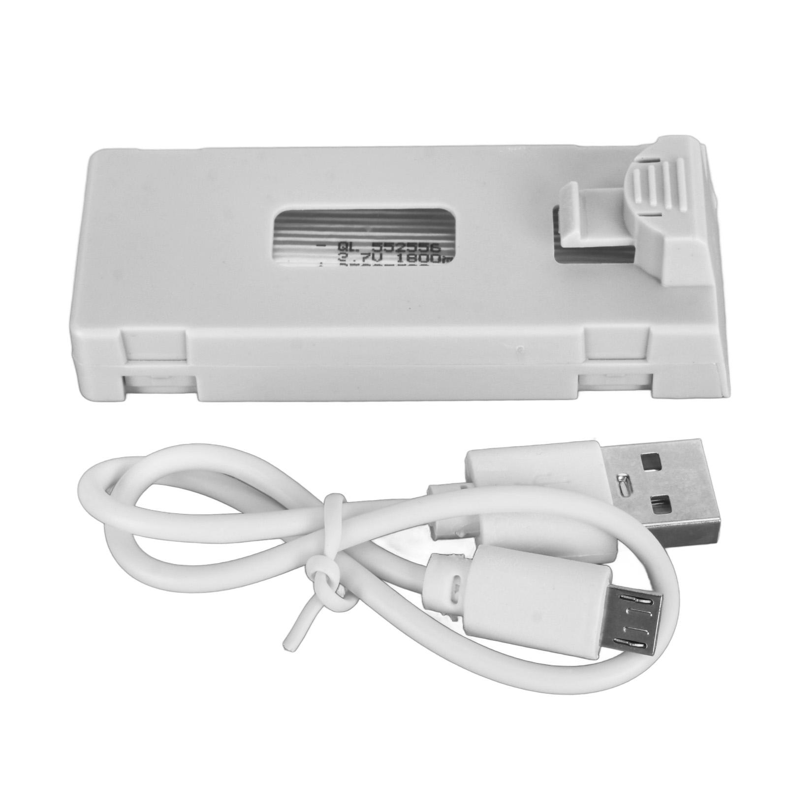 Акумулятор для дрона 3,7 В 1800 мАг Заміна акумулятора для E88 E88Pro E99 P1 P5 E525 RC квадрокоптера 
Акумулятор для дрона 3,7 В 1800 мАг Заміна акумулятора для E88 E88Pro E99 P1 P5 E525 RC квадрокоптера