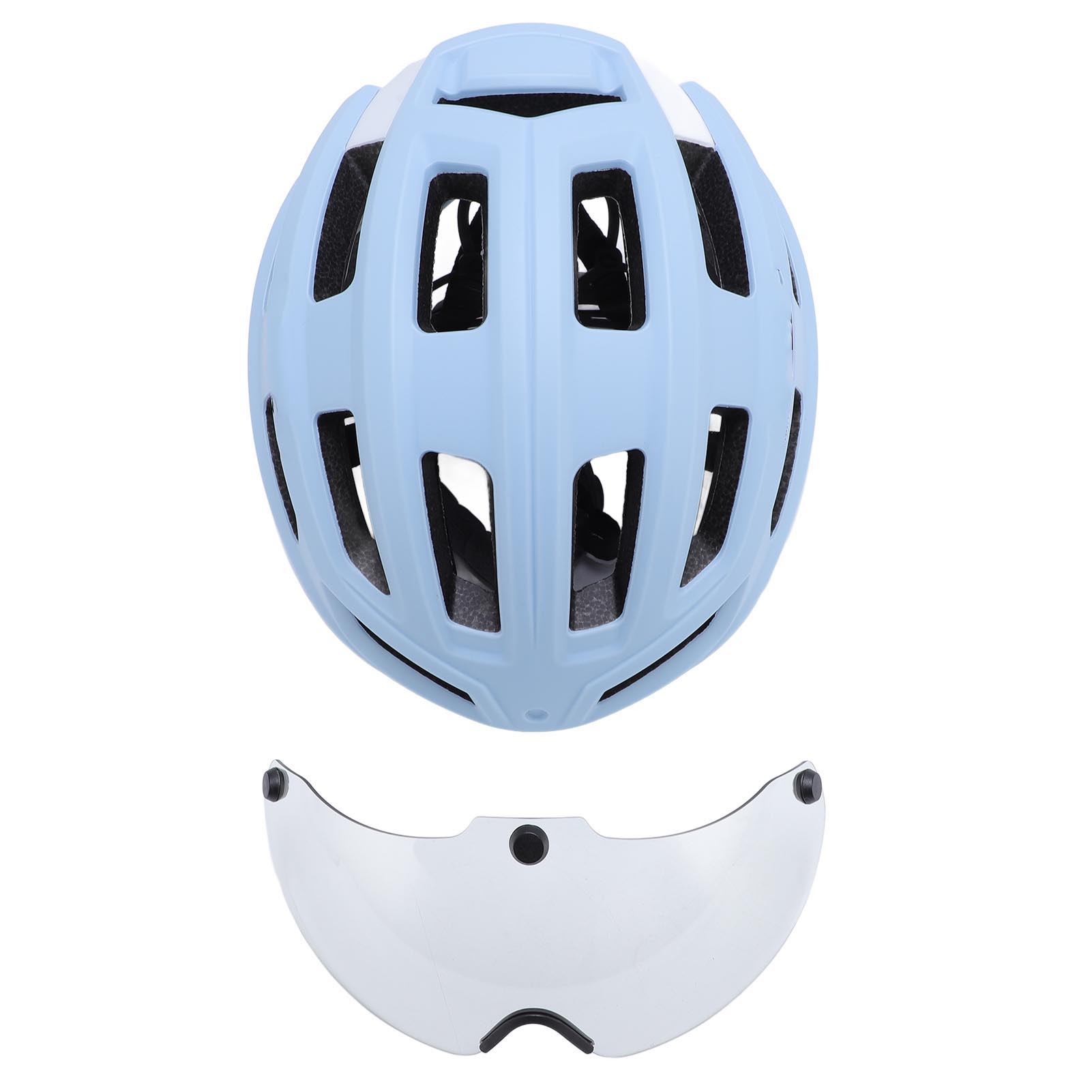 Bike Helmet with Magnetic Photochromic Goggles PC EPS Windproof Impact Proof Lightweight Breathable
Bike Helmet with Magnetic Photochromic Goggles PC EPS Windproof Impact Proof Lightweight Breathable