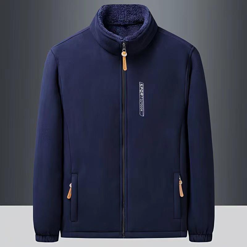 Men s Fleece-Lined Pullover Jacket - Windproof Autumn/Winter Sweatshirt 3XL (135-155 jin) синий
Men s Fleece-Lined Pullover Jacket - Windproof Autumn/Winter Sweatshirt 3XL (135-155 jin) синий