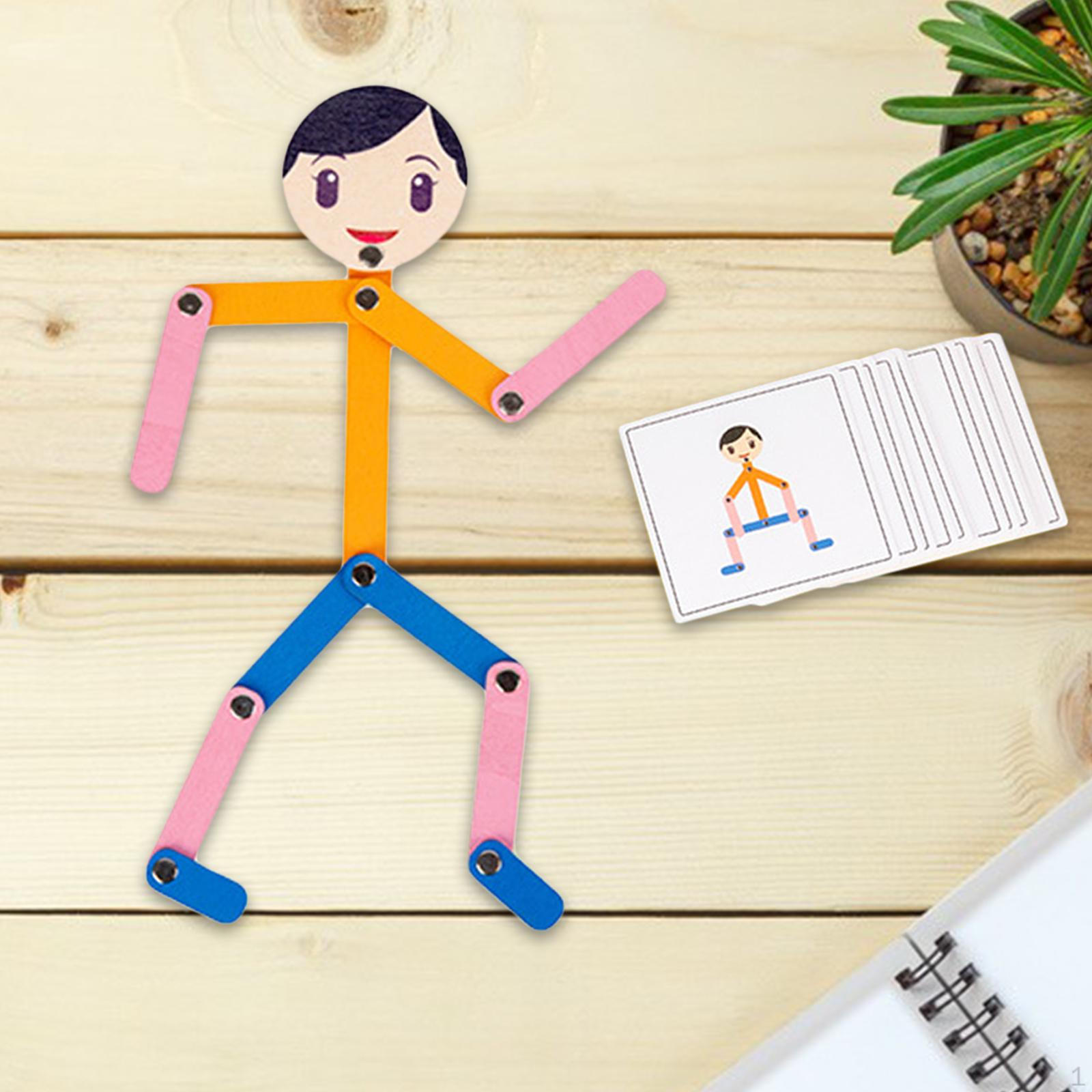 Montessori Shapes Removable Limb Development Learning Toy Preschool Kids Wooden Jigsaw puzzle Boys
Montessori Shapes Removable Limb Development Learning Toy Preschool Kids Wooden Jigsaw puzzle Boys