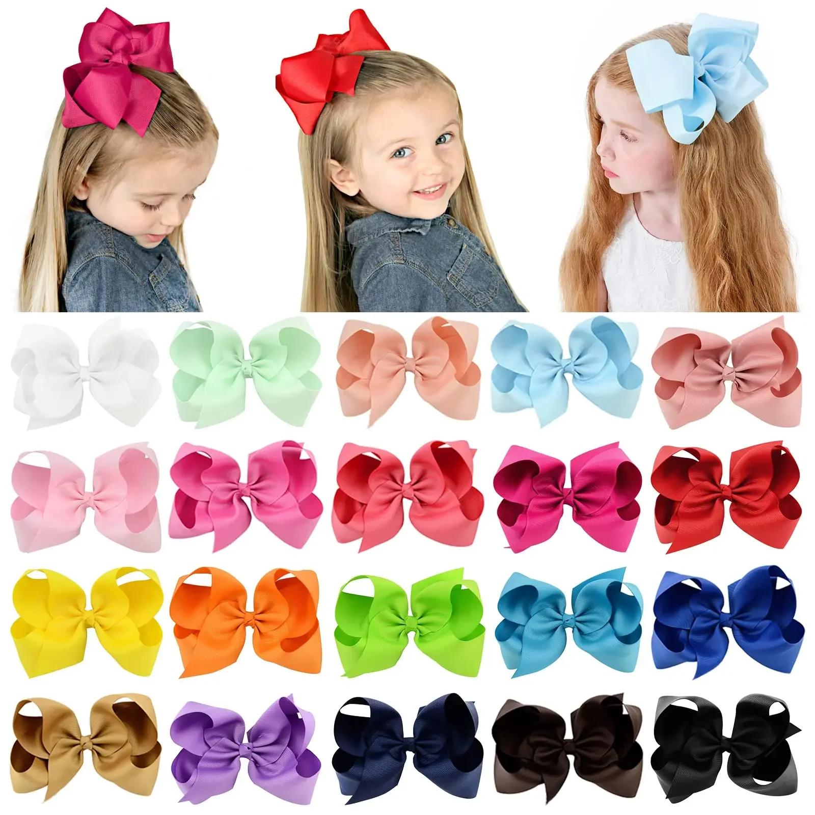 5pcs/set 6inch Big Ribbon Bows Hair Clip Sets for Women Girls Sweet Random Color Hairpins Barrettes Headwear Hair Accessories
5pcs/set 6inch Big Ribbon Bows Hair Clip Sets for Women Girls Sweet Random Color Hairpins Barrettes Headwear Hair Accessories