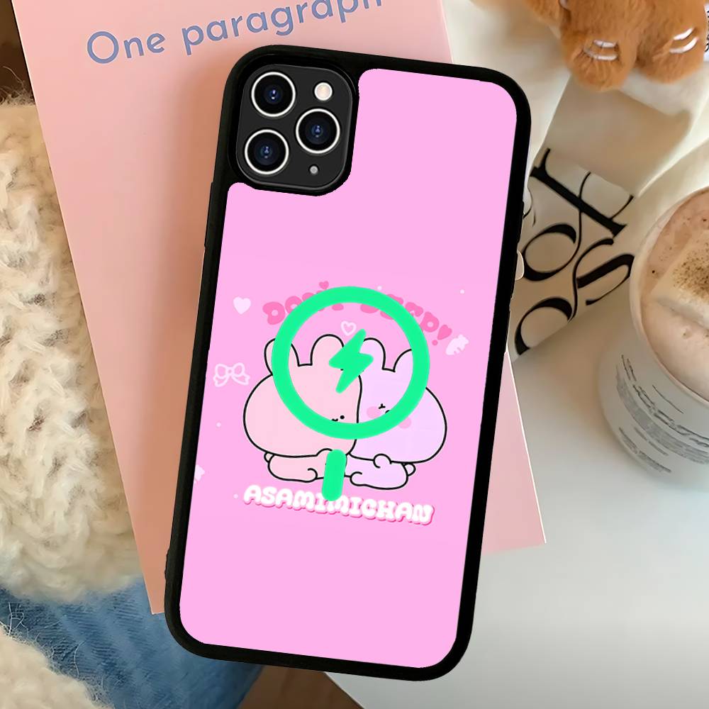 Cartoon Cute Asamimichaan Magnetic Matte Phone Case For IPhone 16 17 15 14 13 12 11 For Magsafe Wireless Charge Cover iPhone 13
Cartoon Cute Asamimichaan Magnetic Matte Phone Case For IPhone 16 17 15 14 13 12 11 For Magsafe Wireless Charge Cover iPhone 13