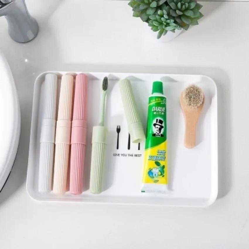 2 Pcs Colorful Storage Boxes Simple Practical Toiletries Suit Travel Portable Toothbrushes Cover Box Home Toothbrush Storage Box Randomly 2
2 Pcs Colorful Storage Boxes Simple Practical Toiletries Suit Travel Portable Toothbrushes Cover Box Home Toothbrush Storage Box Randomly 2