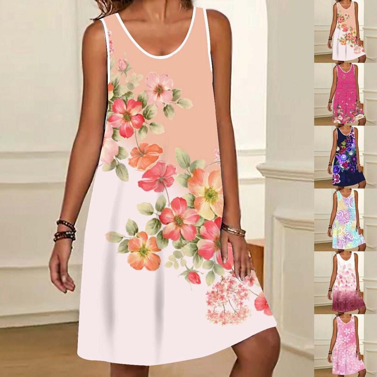 Лето 2023, новое модное женское платье с принтом, повседневное платье S-2XL
Лето 2023, новое модное женское платье с принтом, повседневное платье S-2XL