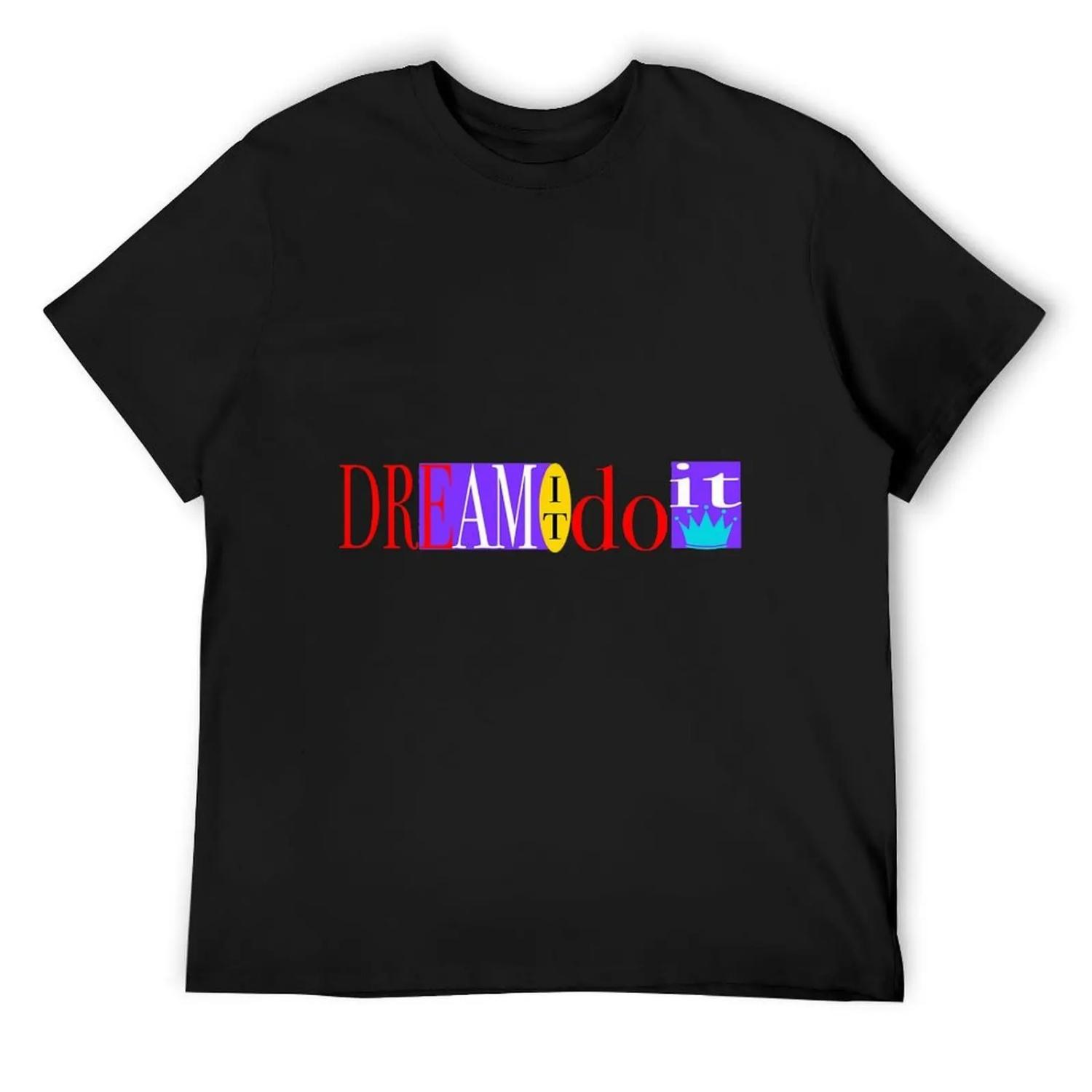 Dream It Do It T-Shirt korean fashion summer top luxury t-shirt mens t shirt XXXXXL чорний
Dream It Do It T-Shirt korean fashion summer top luxury t-shirt mens t shirt XXXXXL чорний