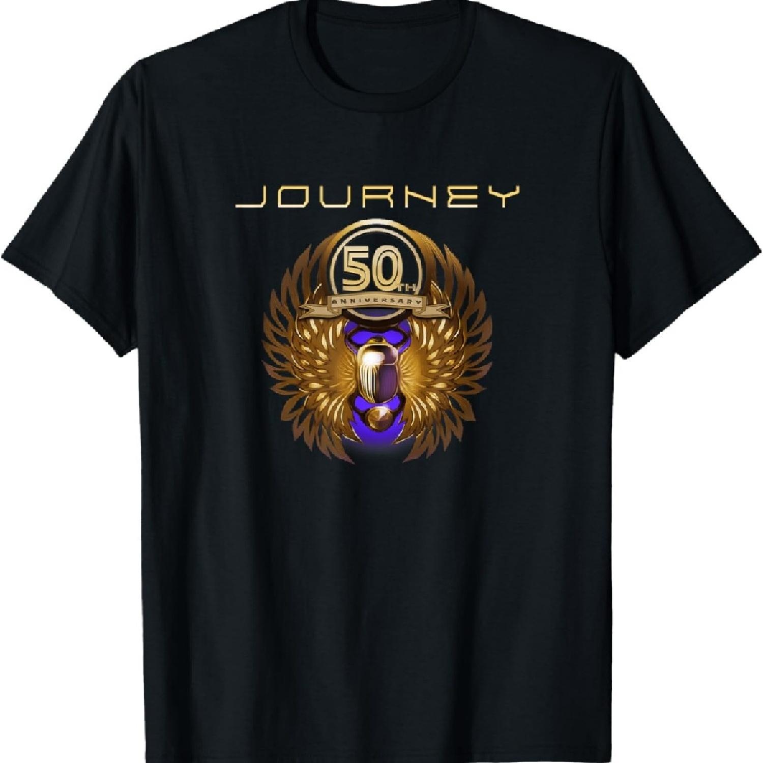 Journey Women s 50th Anniversary Tour T-Shirt - Black, Small L чорний
Journey Women s 50th Anniversary Tour T-Shirt - Black, Small L чорний