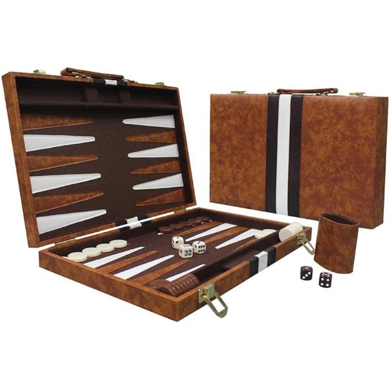 Backgammon Game Set Premium Board And Imitation Leather Quiet Play And Family 1
Backgammon Game Set Premium Board And Imitation Leather Quiet Play And Family 1