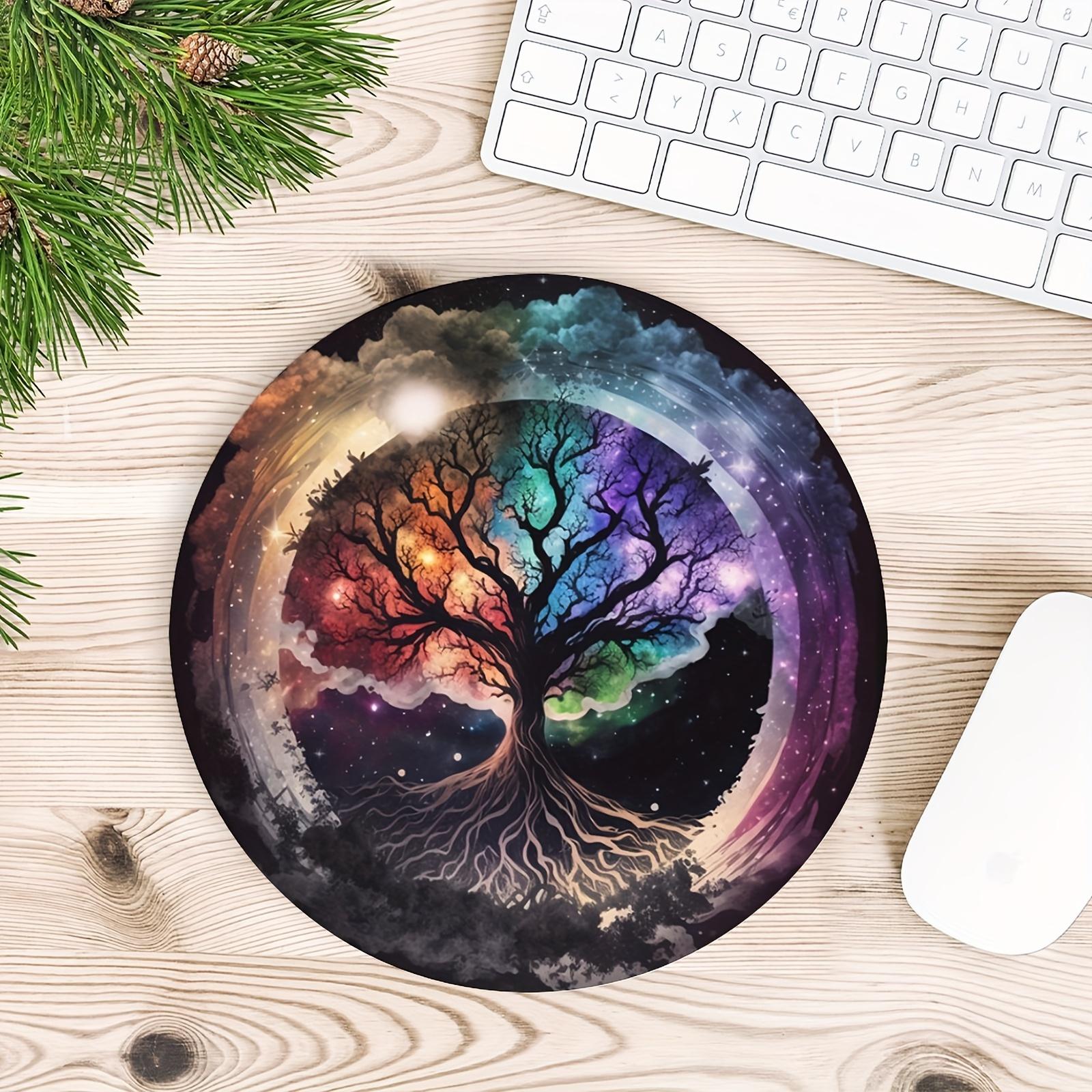 Life Tree Round Mouse Mat Cute Mouse Pad Non-Slip Mousepad Small Size Setup Gaming Decoration Desk Pad Rug Computer Table 200X200X2MM
Life Tree Round Mouse Mat Cute Mouse Pad Non-Slip Mousepad Small Size Setup Gaming Decoration Desk Pad Rug Computer Table 200X200X2MM