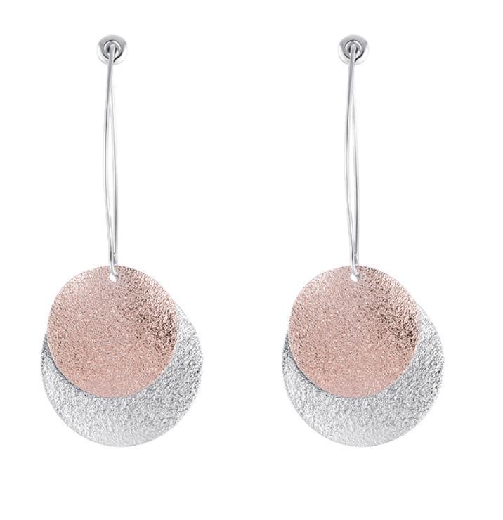 Wild Matte Texture Round Earrings Simple Temperament Contrast Color Earrings After Hanging Earrings Statement Earrings Brincos
Wild Matte Texture Round Earrings Simple Temperament Contrast Color Earrings After Hanging Earrings Statement Earrings Brincos