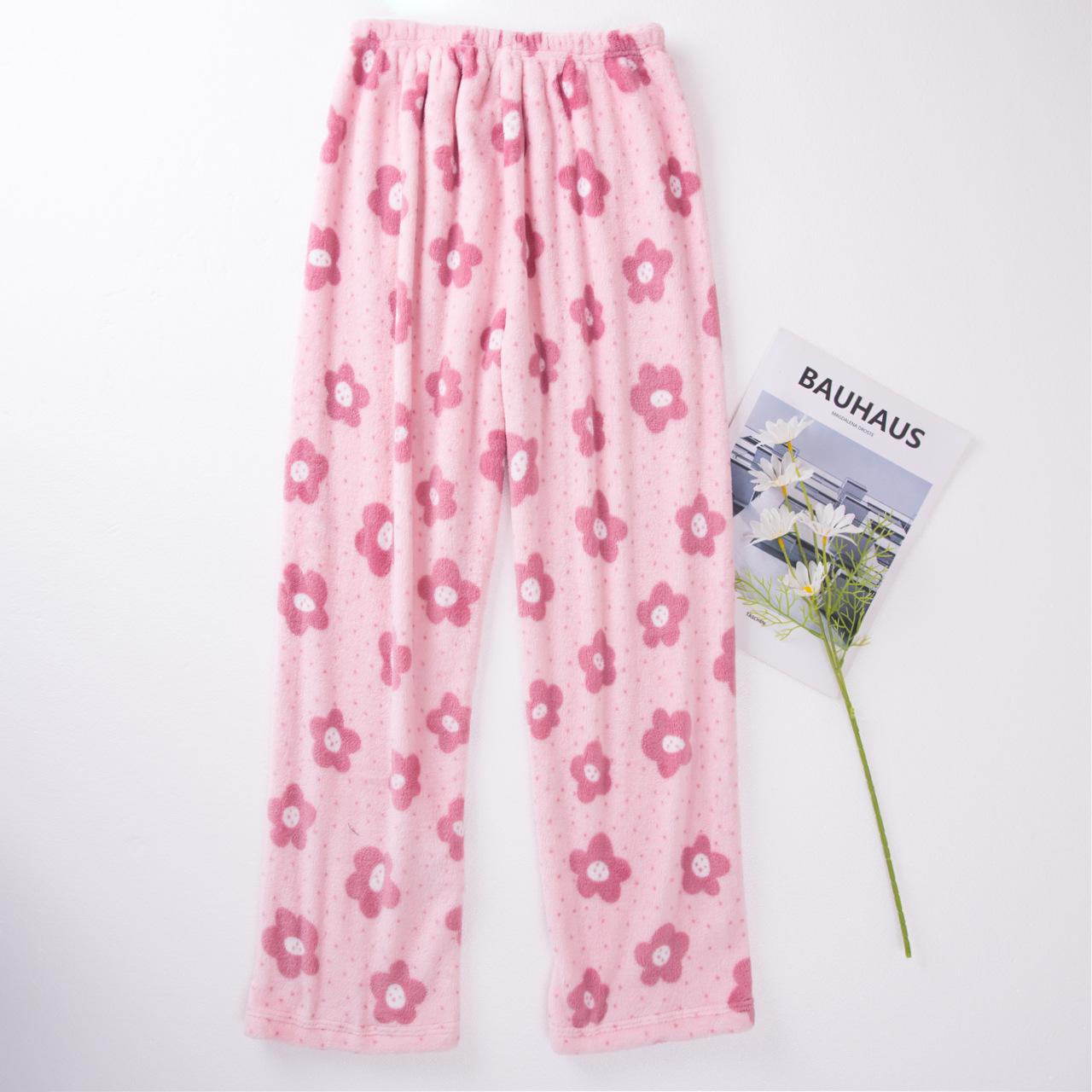 Жіночі товсті фланелеві піжамні штани з мультяшним принтом - теплі, великого розміру на осінь/зиму XL
Жіночі товсті фланелеві піжамні штани з мультяшним принтом - теплі, великого розміру на осінь/зиму XL