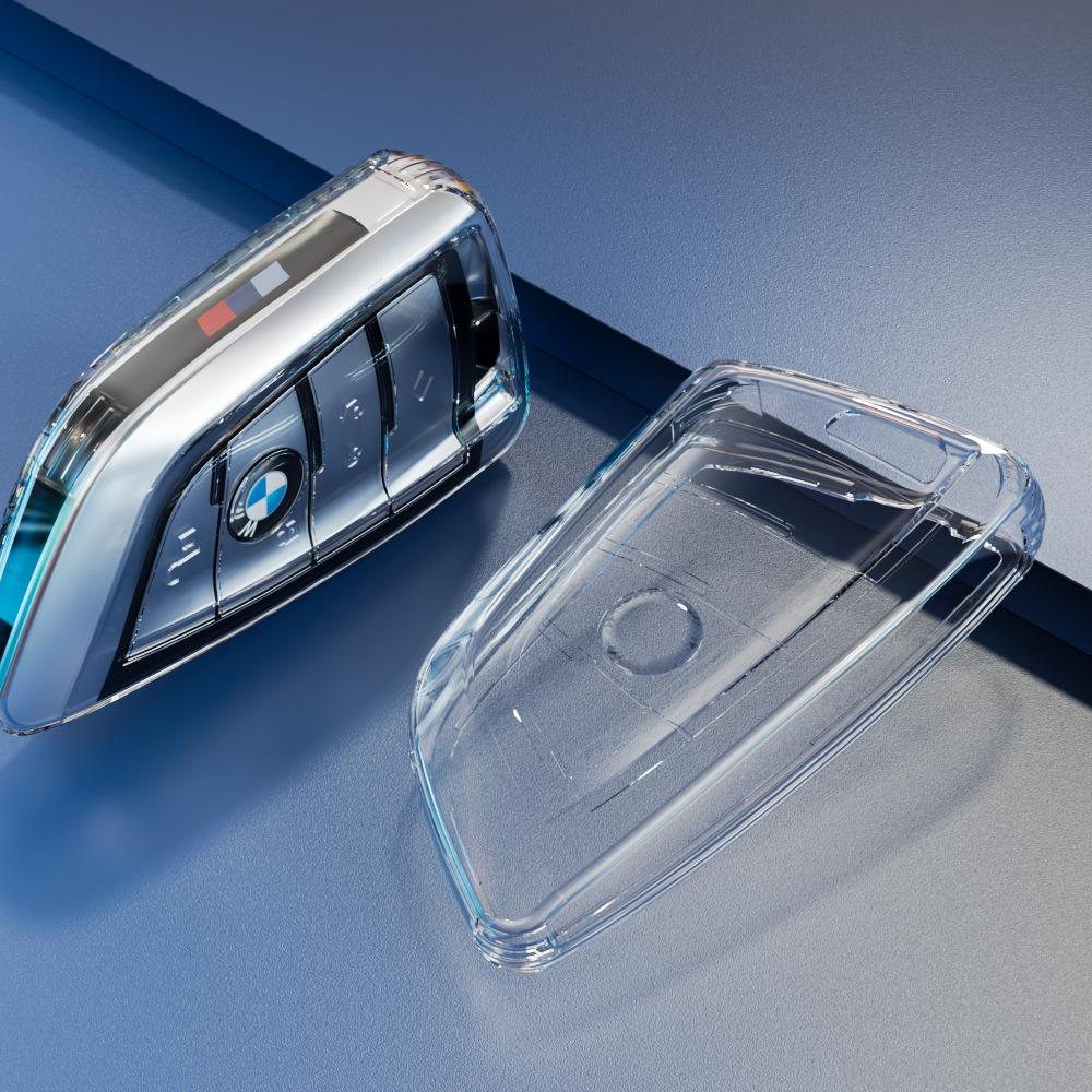 Suitable for BMW Car Key Case X3X5X6 New 5 Series Keys 3 Series 7 Series Blade Transparent TPU Key Case
Suitable for BMW Car Key Case X3X5X6 New 5 Series Keys 3 Series 7 Series Blade Transparent TPU Key Case