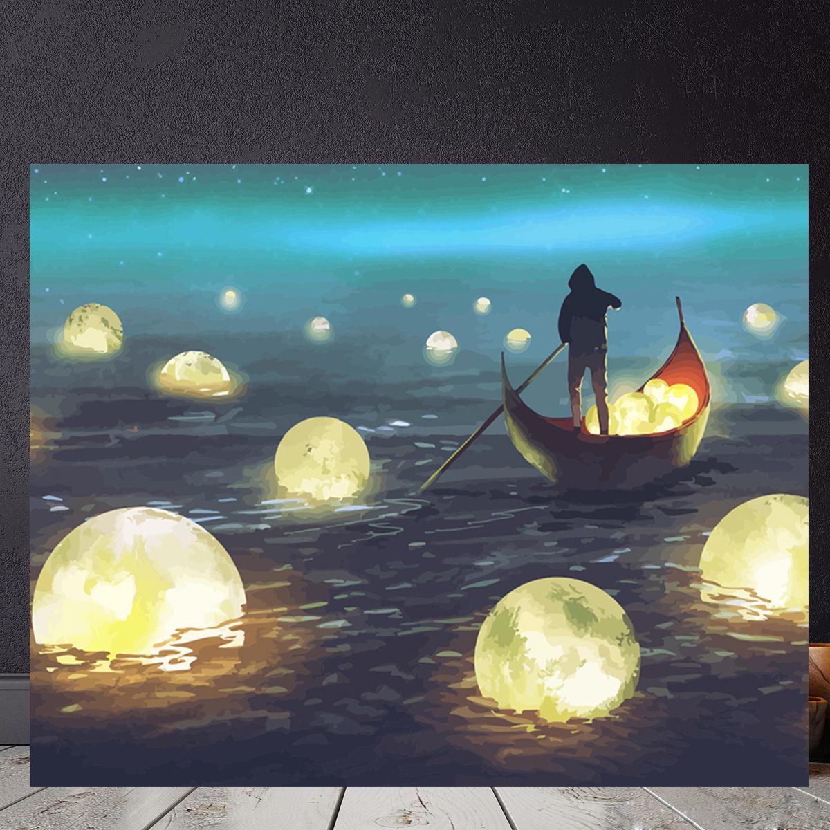 Лодка на Луне, море, детская холст, картина, настенные панно для гостиной, для мальчиков и девочек, Cuadros Decoracion Dormitorio
Лодка на Луне, море, детская холст, картина, настенные панно для гостиной, для мальчиков и девочек, Cuadros Decoracion Dormitorio