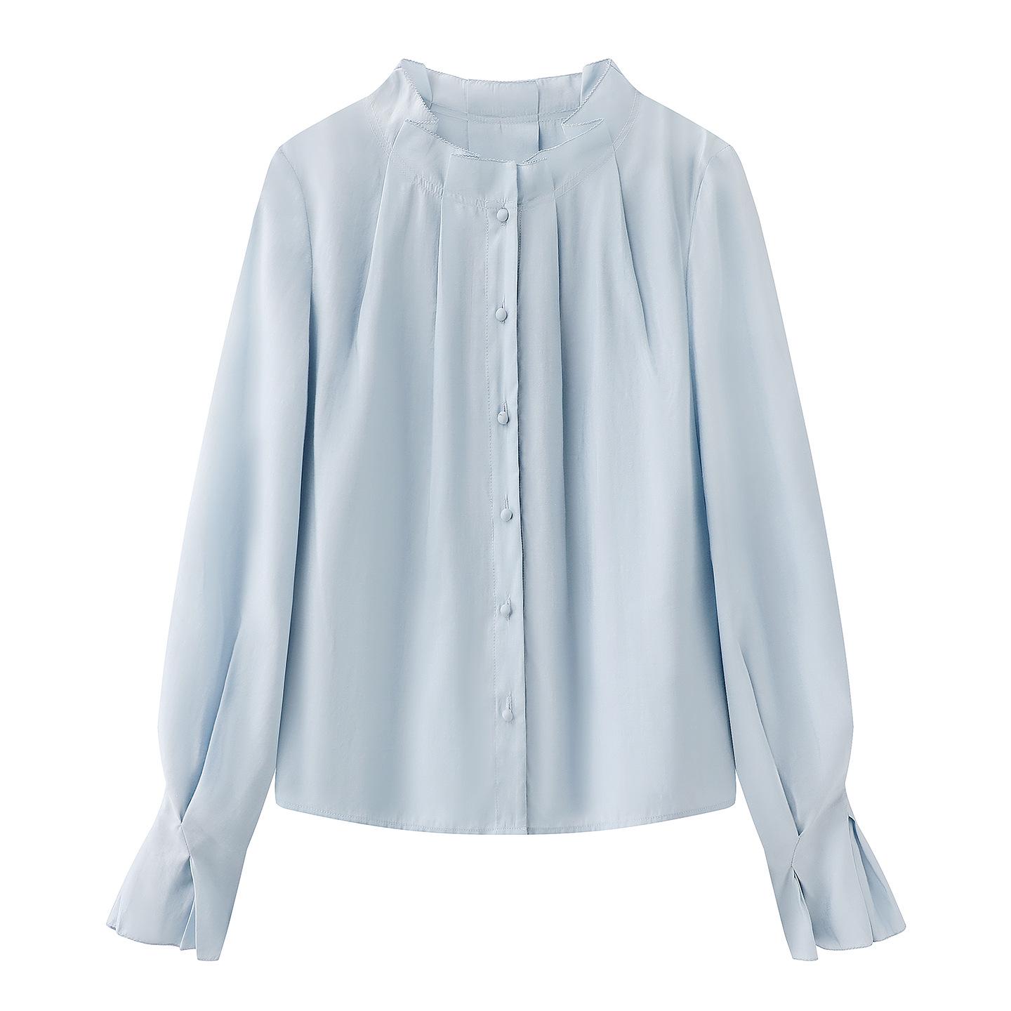 2026 Spring Women s Light Office French Stand Collar Blouse, Regular Shoulder, Small, C96C076A Large
2026 Spring Women s Light Office French Stand Collar Blouse, Regular Shoulder, Small, C96C076A Large