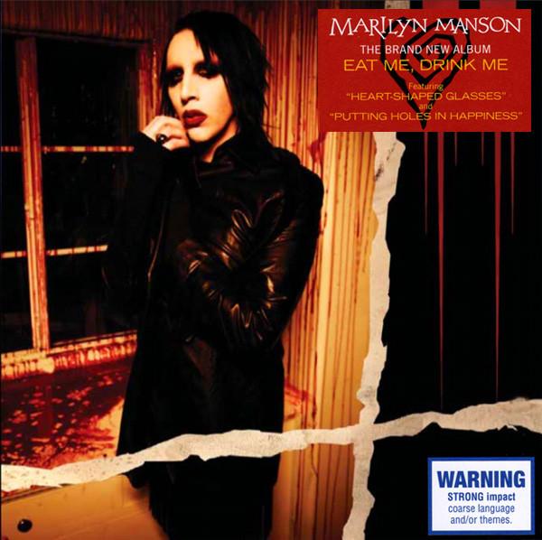 CD MARILYN MANSON - Eat Me, Drink Me 1736524 Interscope Reco 2007 Japan Dance & Electronica Used
CD MARILYN MANSON - Eat Me, Drink Me 1736524 Interscope Reco 2007 Japan Dance & Electronica Used