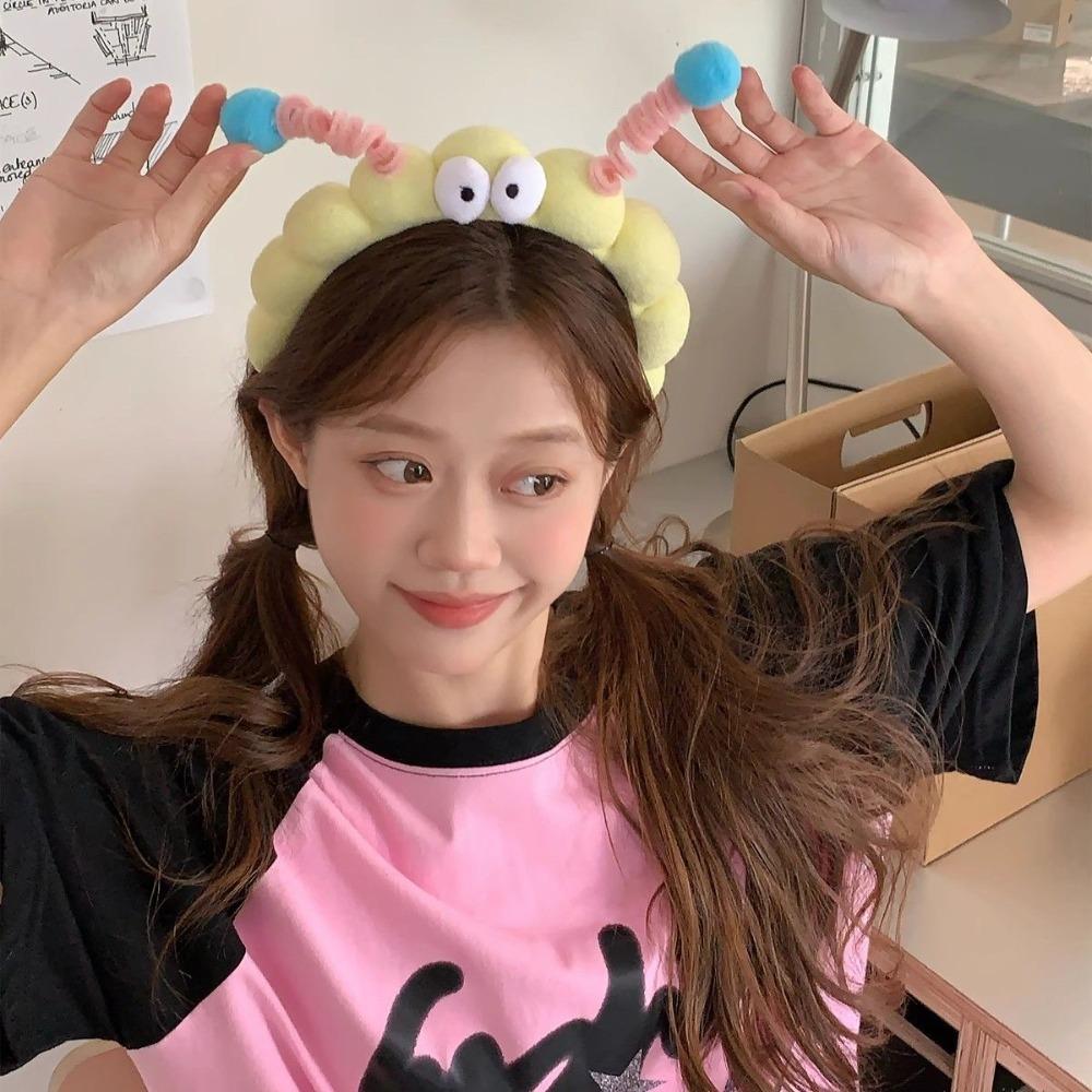 2pcs/set Twisted Sponge Headband Korean Style Big Eyes Hair Hoop Cartoon Plush Hairband Women зелёный/розовый
2pcs/set Twisted Sponge Headband Korean Style Big Eyes Hair Hoop Cartoon Plush Hairband Women зелёный/розовый